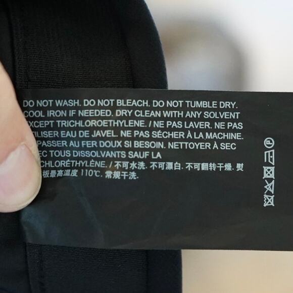 Theory Thaniel Kenneth Approach Stretch Cropped Pants Black Womens Size 10‎ - Picture 8 of 8